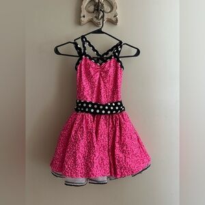 Weissman pink Jazz Dance Costume size MC